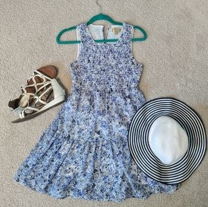 Vera Wang Floral Babydoll Dress